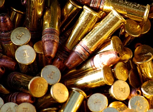 A box of .22 rounds